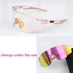 Cycling Sunglasses UV400 Protection Sports Eyewear for Men and Women-Sunglasses-Arimonz-810 Photochromic E-Arimonz