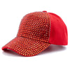 Diamond Inlay Baseball Cap Streetwear Adjustable Fashion Hat-Women's Caps-Arimonz-Arimonz