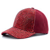 Diamond Inlay Baseball Cap Streetwear Adjustable Fashion Hat-Women's Caps-Arimonz-Arimonz