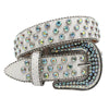 Diamond Rhinestone Belt Fashion Luxury Crystal Studded Pin Buckle Belt-Belts-Arimonz-Arimonz
