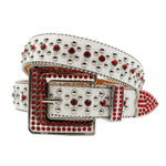 Diamond Rhinestone Belts Fashion Crystal Studded Pin Buckle Belt-Women's Belts-Arimonz-FK-MD-WR-125cm/49inches-Arimonz