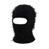 Distressed Knitted Hip Hop Cap Outdoor Fuzzy Ski Balaclava Beanies Hat-Winter Hats-Arimonz-Black 2-Arimonz