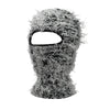 Distressed Knitted Hip Hop Cap Outdoor Fuzzy Ski Balaclava Beanies Hat-Winter Hats-Arimonz-Black Grey 2-Arimonz