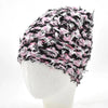 Distressed Knitted Hip Hop Cap Outdoor Fuzzy Ski Balaclava Beanies Hat-Winter Hats-Arimonz-Black Pink White-Arimonz