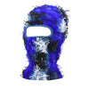 Distressed Knitted Hip Hop Cap Outdoor Fuzzy Ski Balaclava Beanies Hat-Winter Hats-Arimonz-Blue Black 2-Arimonz