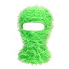 Distressed Knitted Hip Hop Cap Outdoor Fuzzy Ski Balaclava Beanies Hat-Winter Hats-Arimonz-Green 2-Arimonz
