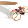 Double Loop Buckle Design Belt Casual Jeans Women Adjustable Belt-Belts-Arimonz-Arimonz