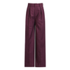 Elegant Classic Blazer And Wide Leg Trouser Two-Piece Pant Suit Set-Wear To Work Sets-Arimonz-Arimonz