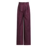 Elegant Classic Blazer And Wide Leg Trouser Two-Piece Pant Suit Set-Wear To Work Sets-Arimonz-Arimonz