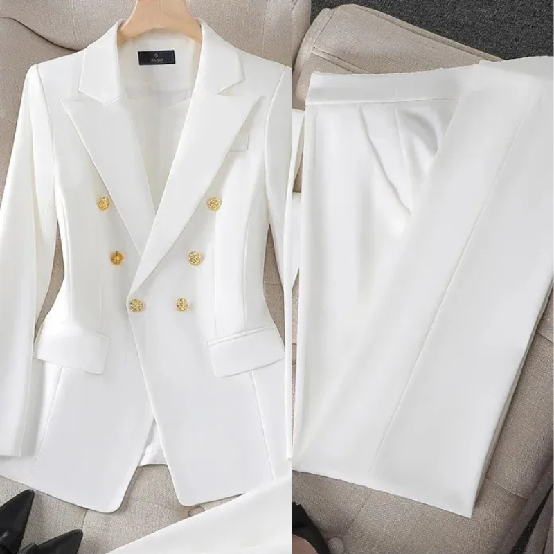 Elegant Fashionable Western Style High-End Business Attire Office Wear-Wear To Work Sets-Arimonz-Arimonz