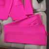 Elegant Fashionable Western Style High-End Business Attire Office Wear-Wear To Work Sets-Arimonz-Rose red one-piece pants-S-Arimonz