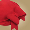 Elegant Wool Felt Beret Cap Ladies Pillbox Vintage Hat with Bow-Hats-Arimonz-Arimonz