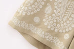 Embroidered Shorts Women Summer High Waist Modern Women Shorts-Shorts-Arimonz-Arimonz