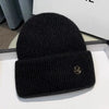 Fashion Plush Women Winter Hat Thicken Pullover Windproof Knitted Hat-Winter Hats-Arimonz-Arimonz