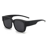 Fashion Polarized Cover Sunglasses Vintage Driving Eyewear Glasses-Sunglasses-Arimonz-Black Matte Polarized Glasses-Arimonz