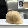 Fashion Real Mink Fur Winter Women Hat Genuine Outdoor Cap-Winter Hats-Arimonz-Arimonz