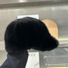Fashion Real Mink Fur Winter Women Hat Genuine Outdoor Cap-Winter Hats-Arimonz-Arimonz
