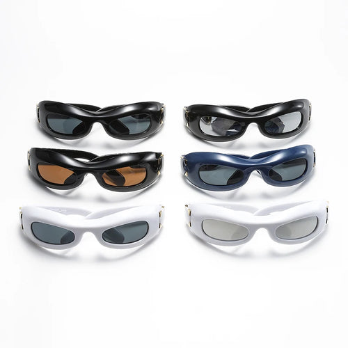 Fashion Y2K Style Sunglasses Retro Punk Inspired Small Frame Shades-Sunglasses-Arimonz-Arimonz
