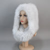 Fashionable Genuine Large Female Fur Hat Winter Warm Volume Hat-Winter Hats-Arimonz-Arimonz