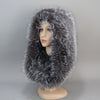 Fashionable Genuine Large Female Fur Hat Winter Warm Volume Hat-Winter Hats-Arimonz-Arimonz
