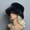 Faux Rabbit Fur Hat Super Soft Women Winter Hat Cotton Lining Warm Hat-Winter Hats-Arimonz-black-One Size-Arimonz