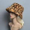 Faux Rabbit Fur Hat Super Soft Women Winter Hat Cotton Lining Warm Hat-Winter Hats-Arimonz-leopard print-One Size-Arimonz