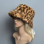 Faux Rabbit Fur Hat Super Soft Women Winter Hat Cotton Lining Warm Hat-Winter Hats-Arimonz-leopard print-One Size-Arimonz