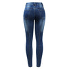 Five Pockets Cropped Jeans Women`s Stretchy Skinny Pants Trouser-Skinny Jeans-Arimonz-Arimonz