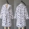 Fluffy Furry Leopard Faux Fur Coats Long Belted Overcoats Fox Fur Coat-Fuzzy Jackets-Arimonz-Arimonz