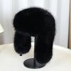 Fox Fur Thick Warm Outdoor Cold-Proof Winter Hat with Ear Protection-Winter Hats-Arimonz-Arimonz