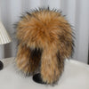 Fox Fur Thick Warm Outdoor Cold-Proof Winter Hat with Ear Protection-Winter Hats-Arimonz-Arimonz
