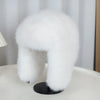 Fox Fur Thick Warm Outdoor Cold-Proof Winter Hat with Ear Protection-Winter Hats-Arimonz-Arimonz