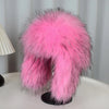 Fox Fur Thick Warm Outdoor Cold-Proof Winter Hat with Ear Protection-Winter Hats-Arimonz-Arimonz