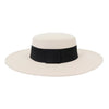 French Women's Hat Big Wide Brim Fedora Hats Flat Top Felt Hat-Winter Hats-Arimonz-Arimonz