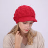 Fried Dough Twists Knit Hat Plush Thickened Winter Wool Windproof Cap-Winter Hats-Arimonz-Arimonz