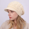 Fried Dough Twists Knit Hat Plush Thickened Winter Wool Windproof Cap-Winter Hats-Arimonz-Arimonz