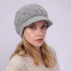 Fried Dough Twists Knit Hat Plush Thickened Winter Wool Windproof Cap-Winter Hats-Arimonz-Arimonz