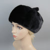 Full Pelt Real Mink Fur Hat Luxurious Winter Warm Cap Pumpkin Beanie-Winter Hats-Arimonz-Arimonz