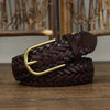 Genuine Leather Belt Breathable Fashion Designer Weaving Unisex Belt-Belts-Arimonz-Arimonz