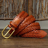 Genuine Leather Belt Breathable Fashion Designer Weaving Unisex Belt-Belts-Arimonz-Arimonz