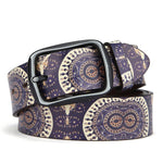 Genuine Leather Belt For Women Casual Belt Designer Girdle Printed Belt-Belts-Arimonz-Arimonz