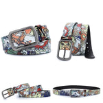 Genuine Leather Belt For Women Casual Belt Designer Girdle Printed Belt-Belts-Arimonz-Boy-100cm/39inches-Arimonz