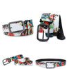 Genuine Leather Belt For Women Casual Belt Designer Girdle Printed Belt-Belts-Arimonz-Flower-100cm/39inches-Arimonz
