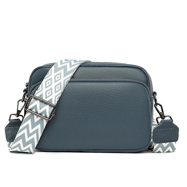 Genuine Leather Crossbody Bag For Women Shoulder Bag Messenger Bag-Handbags-Arimonz-A-Blue-Arimonz