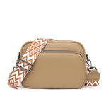 Genuine Leather Crossbody Bag For Women Shoulder Bag Messenger Bag-Handbags-Arimonz-A-Khaki-Arimonz