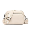 Genuine Leather Crossbody Bag For Women Shoulder Bag Messenger Bag-Handbags-Arimonz-A-White-Arimonz