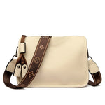 Genuine Leather Women Tote Bag Soft Cowhide Shoulder Crossbody Bag-Handbags-Arimonz-Beige-Arimonz