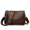 Genuine Leather Women Tote Bag Soft Cowhide Shoulder Crossbody Bag-Handbags-Arimonz-light brown-Arimonz