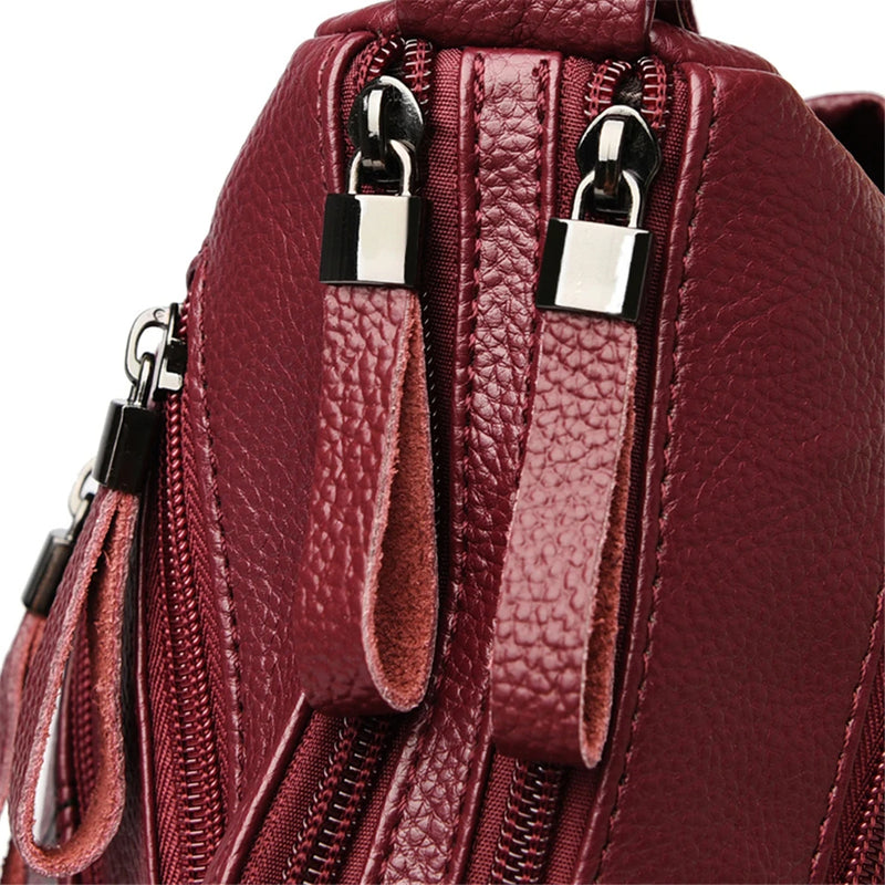 Genuine Purse Women Bag Designer Shoulder Crossbody Messenger Bag-Handbags-Arimonz-Arimonz