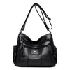 Genuine Purse Women Bag Designer Shoulder Crossbody Messenger Bag-Handbags-Arimonz-Black-Arimonz